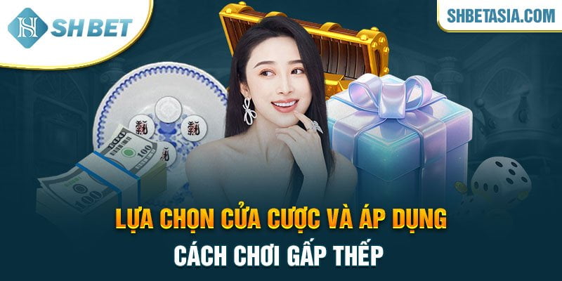 Lựa chọn cửa cược và áp dụng cách chơi gấp thếp